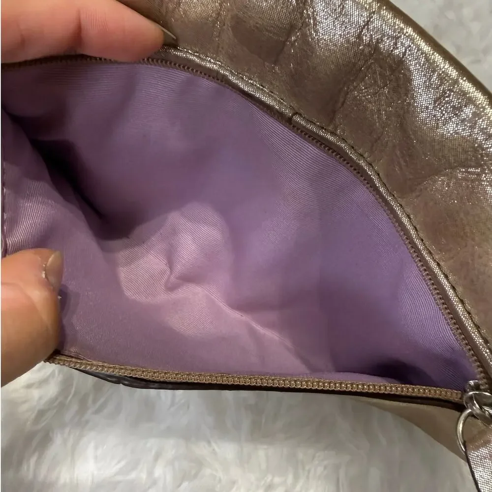 Coach Gold Wristlet